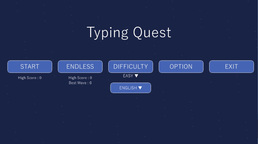 Typing Quest ~タイピングRPG~