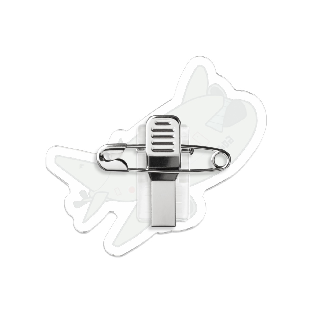 けーしーさんアクリルバッジ