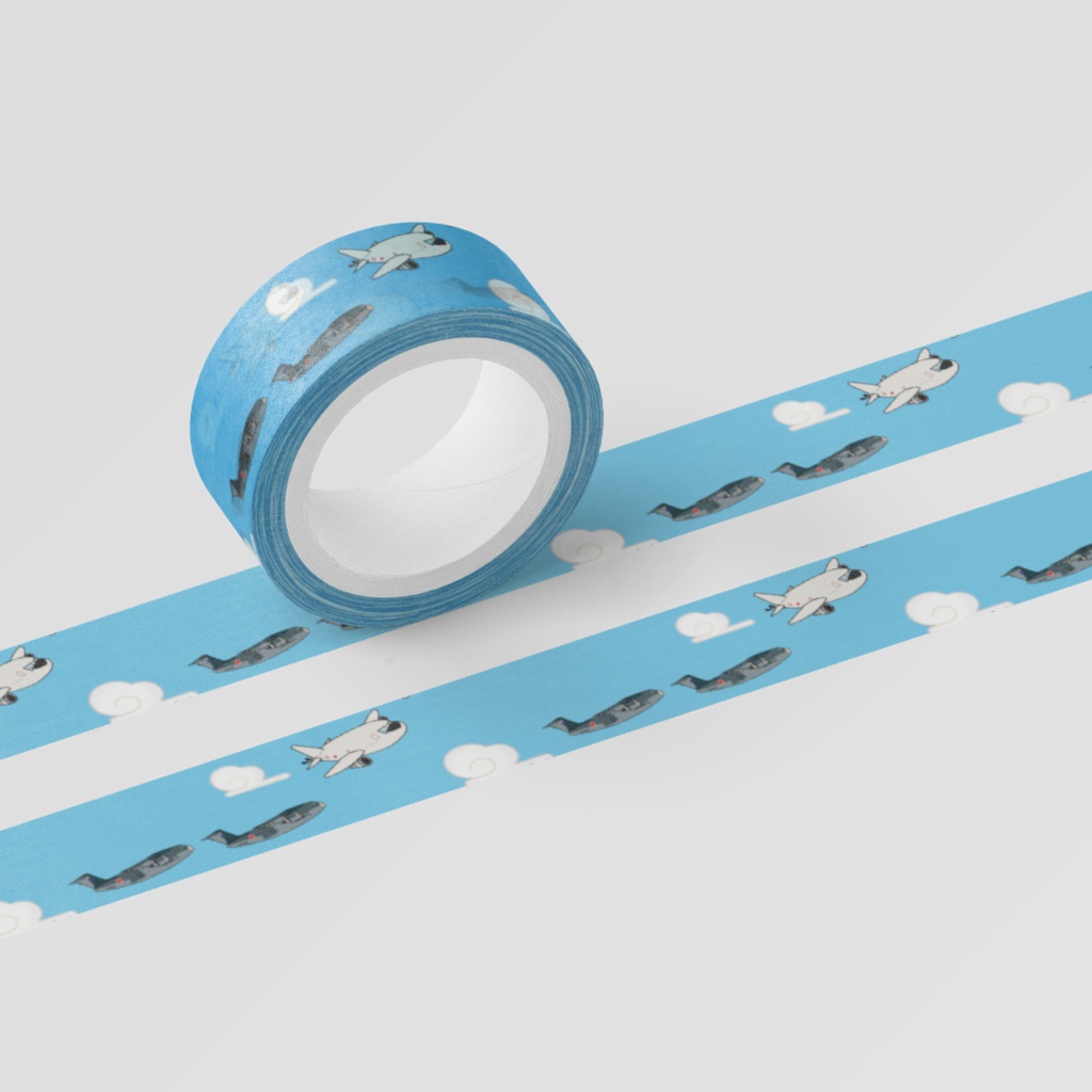 けーしーさんとしーつーさん　マスキングテープ