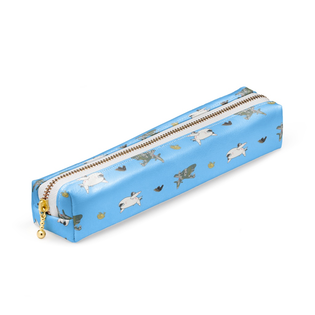 けーしーさん&はーくたんペンケース