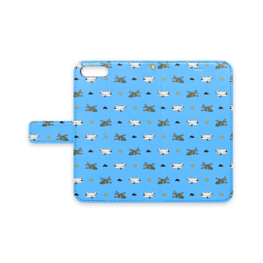 けーしーさんとはーくたんのiPhone7＆8ケース