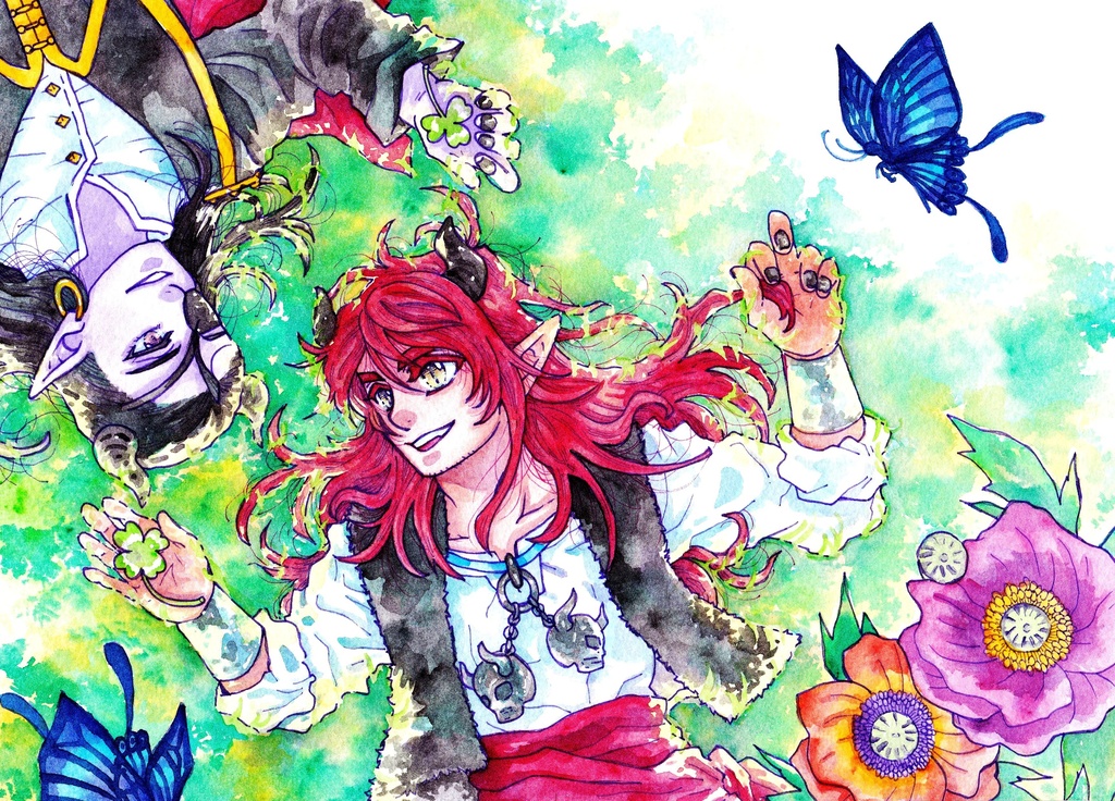 赤毛の男の子と王子様***宝石色の日々に***