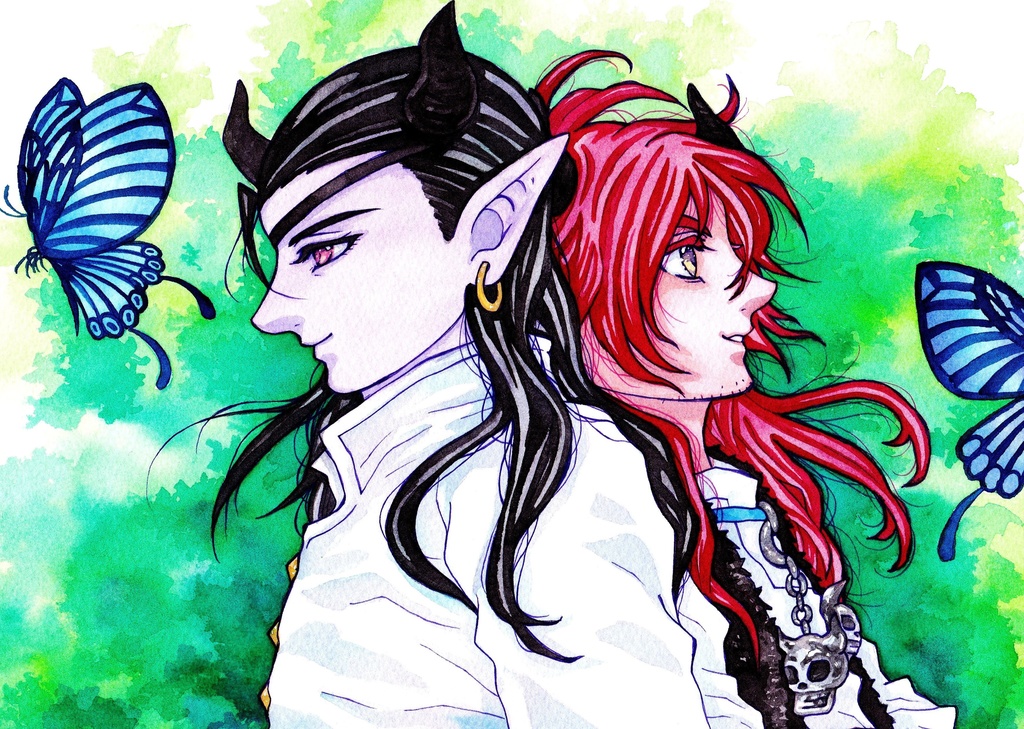 赤毛の男の子と王子様***宝石色の日々に***