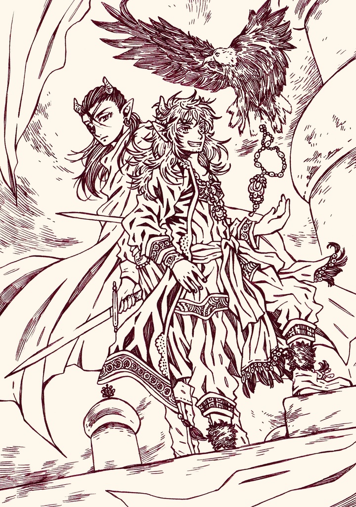 赤毛の男の子と王子様***宝石色の日々に***