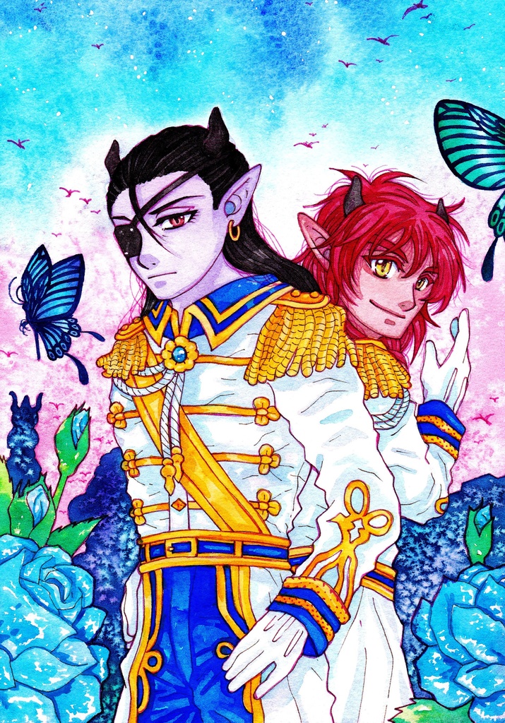 赤毛の男の子と王子様***宝石色の日々に***