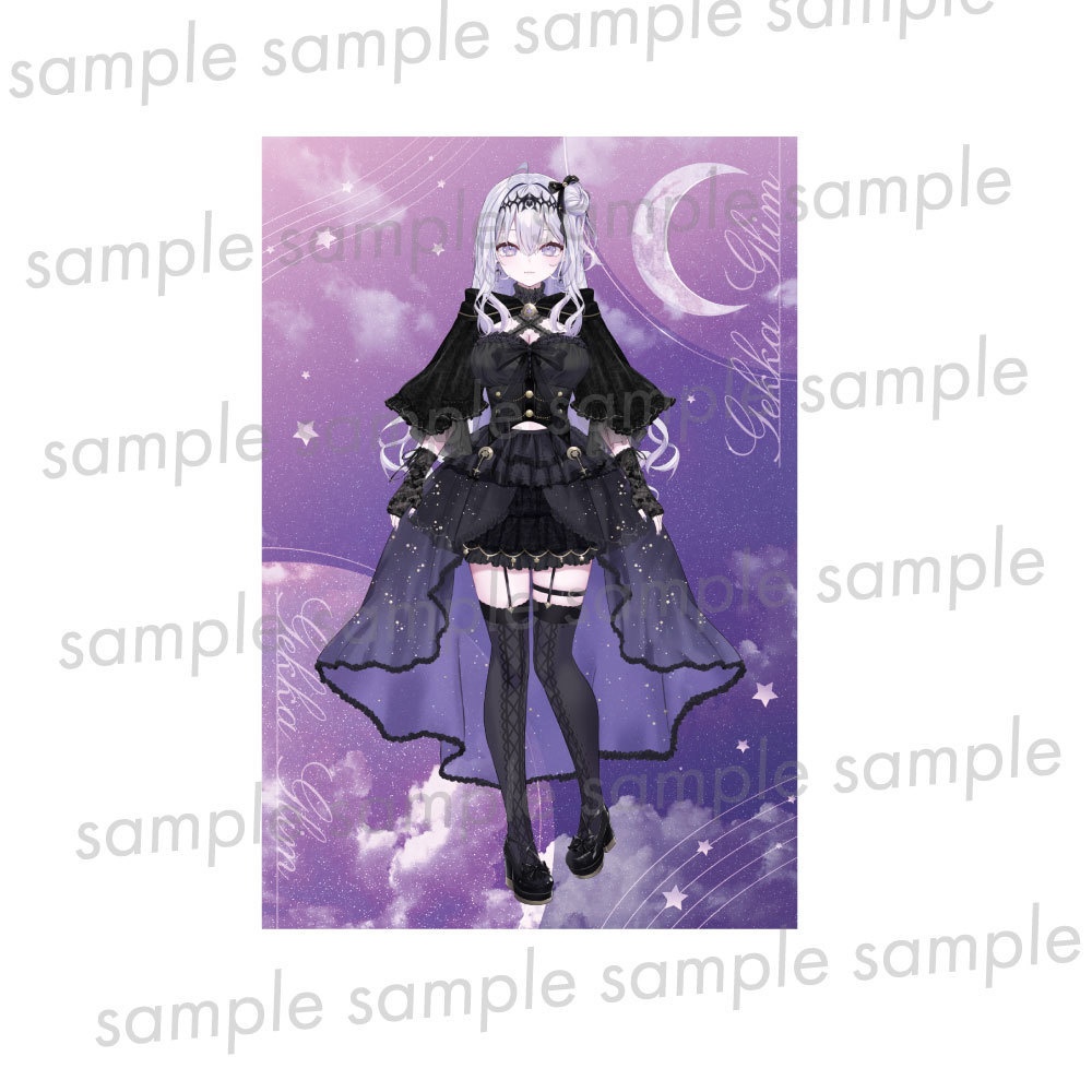 【販売期間終了】月歌ぐりむデビュー半年記念&収益化記念グッズ