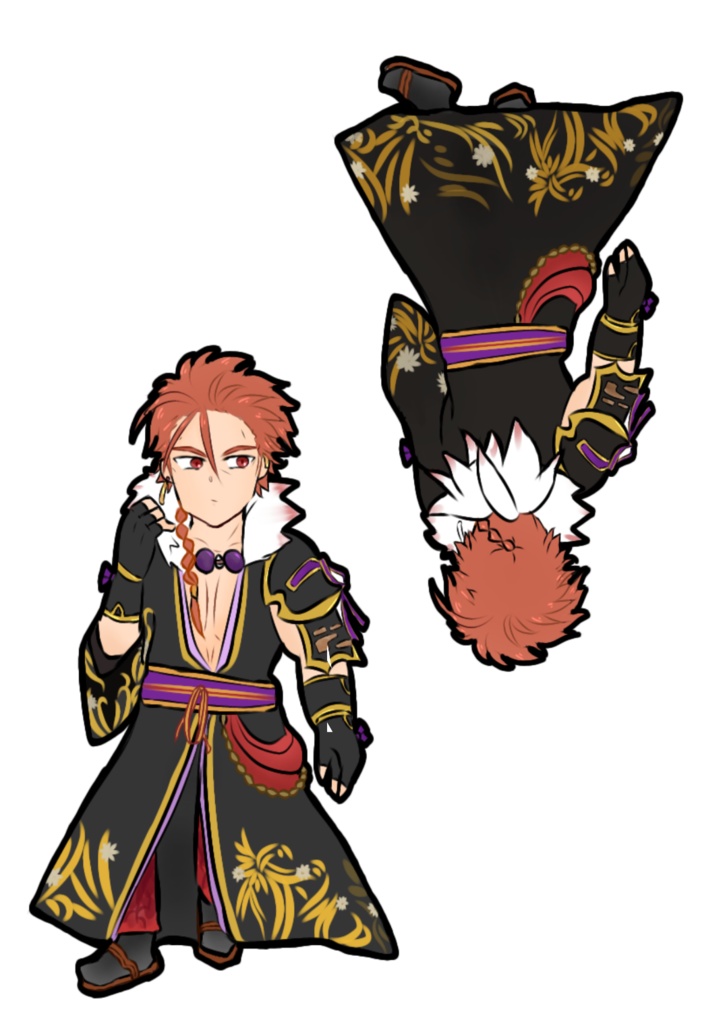 トッシュウペープサート用イラスト 地下水路 Booth