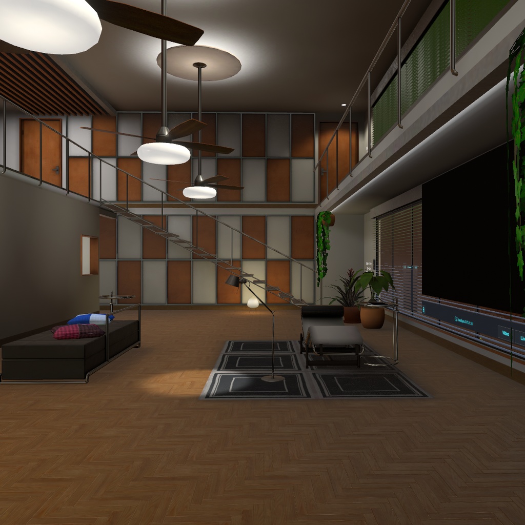 【販売ワールド】VR MODERN FURNITURES ROOM "F Flat"