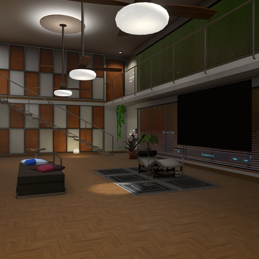 【販売ワールド】VR MODERN FURNITURES ROOM "F Flat"