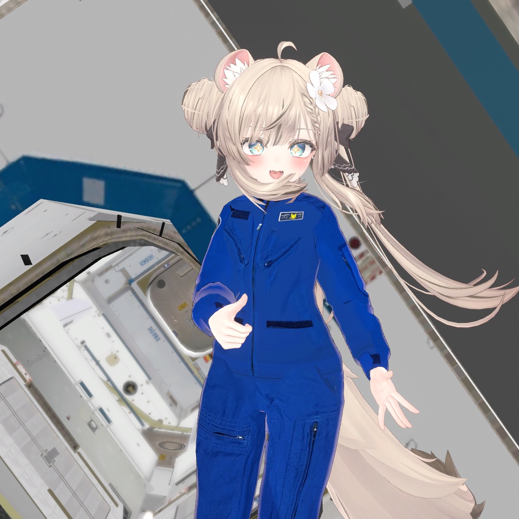 【27アバター対応】フライトスーツ&宇宙飛行士用ブルースーツ