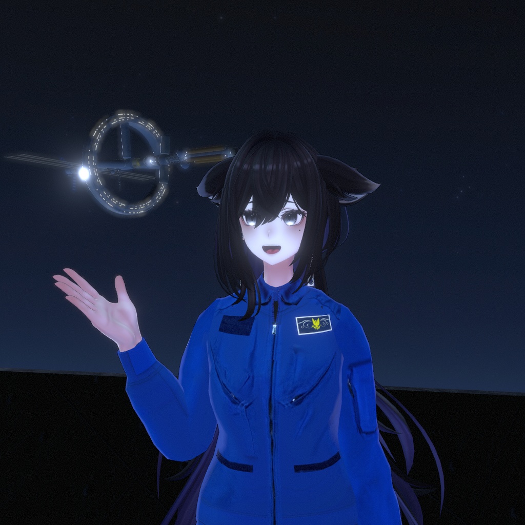 【27アバター対応】フライトスーツ&宇宙飛行士用ブルースーツ