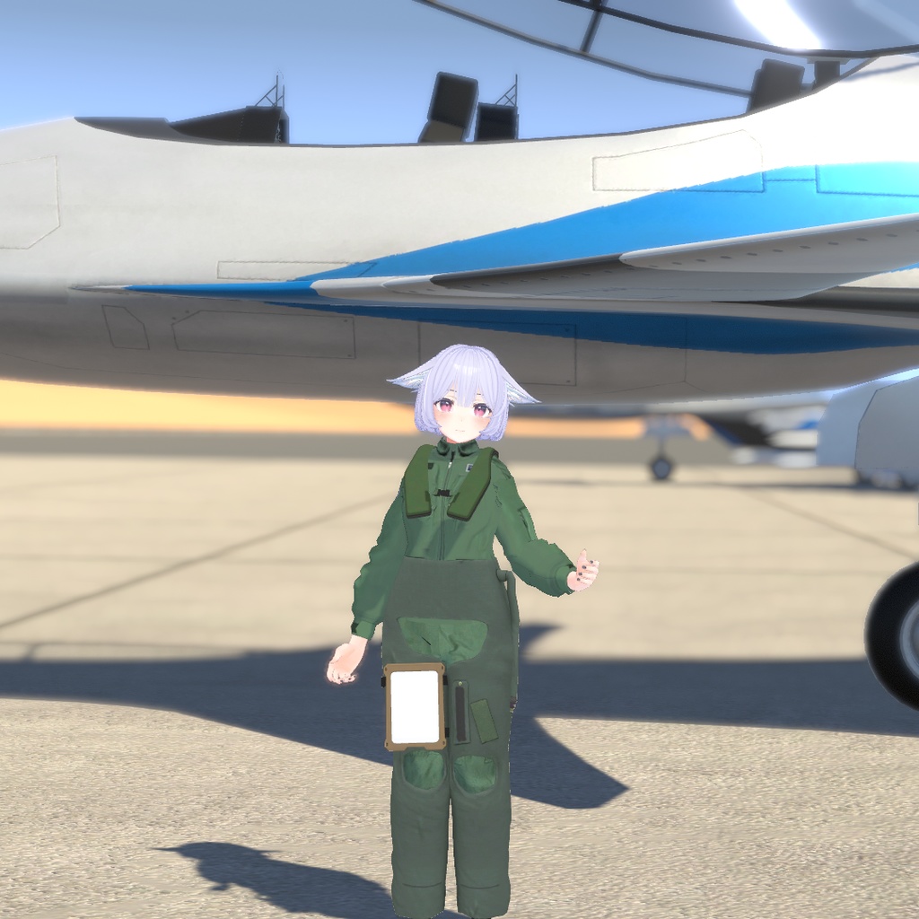 【27アバター対応】フライトスーツ&宇宙飛行士用ブルースーツ