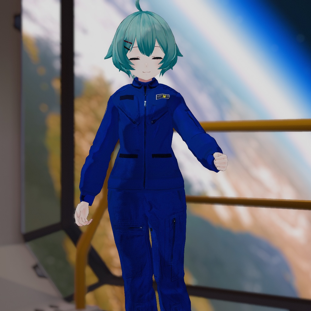 【27アバター対応】フライトスーツ&宇宙飛行士用ブルースーツ