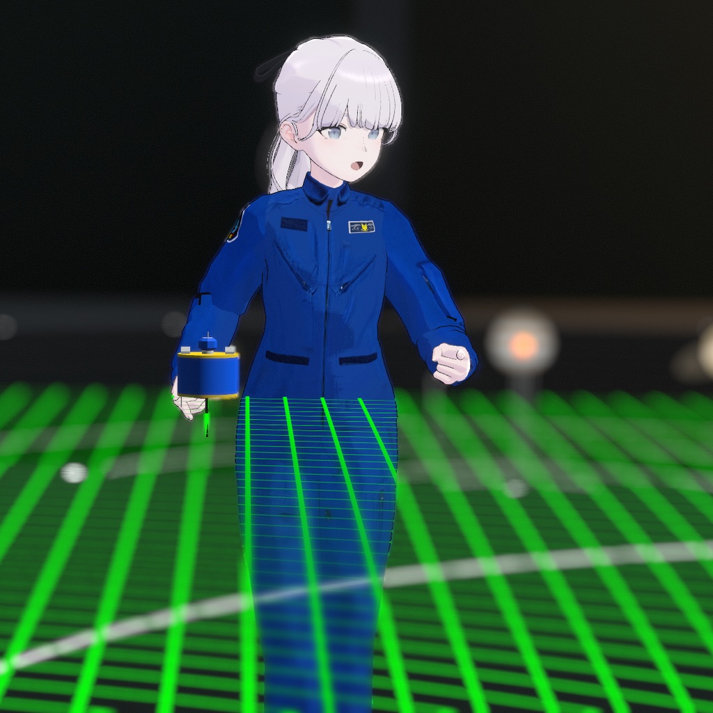 【27アバター対応】フライトスーツ&宇宙飛行士用ブルースーツ