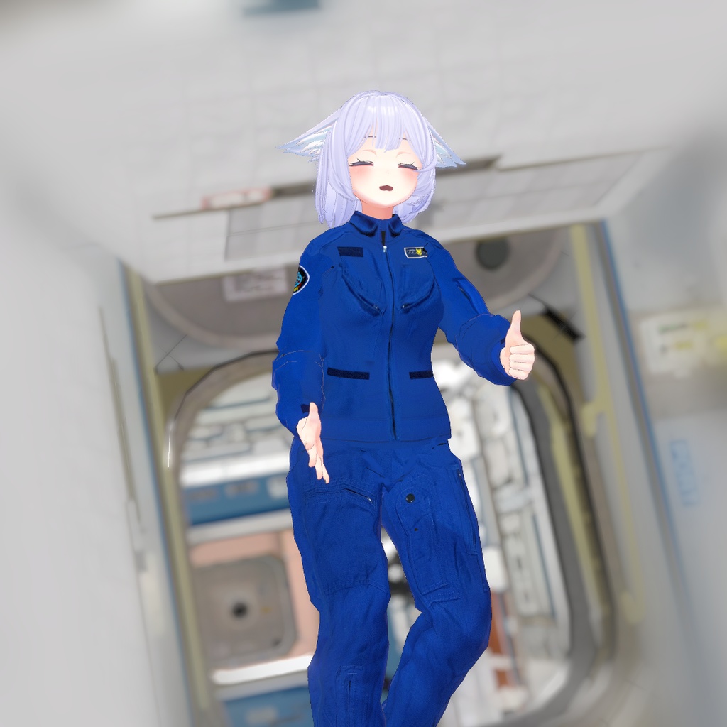 【27アバター対応】フライトスーツ&宇宙飛行士用ブルースーツ