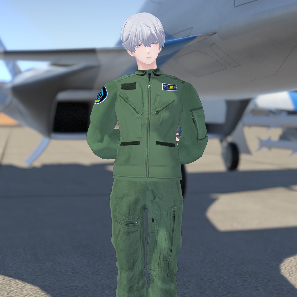 【27アバター対応】フライトスーツ&宇宙飛行士用ブルースーツ
