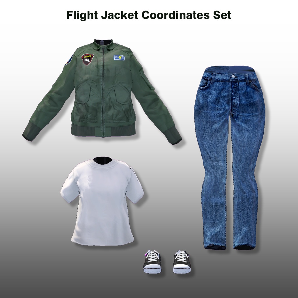 【24アバター対応】現用フライトジャケットセット