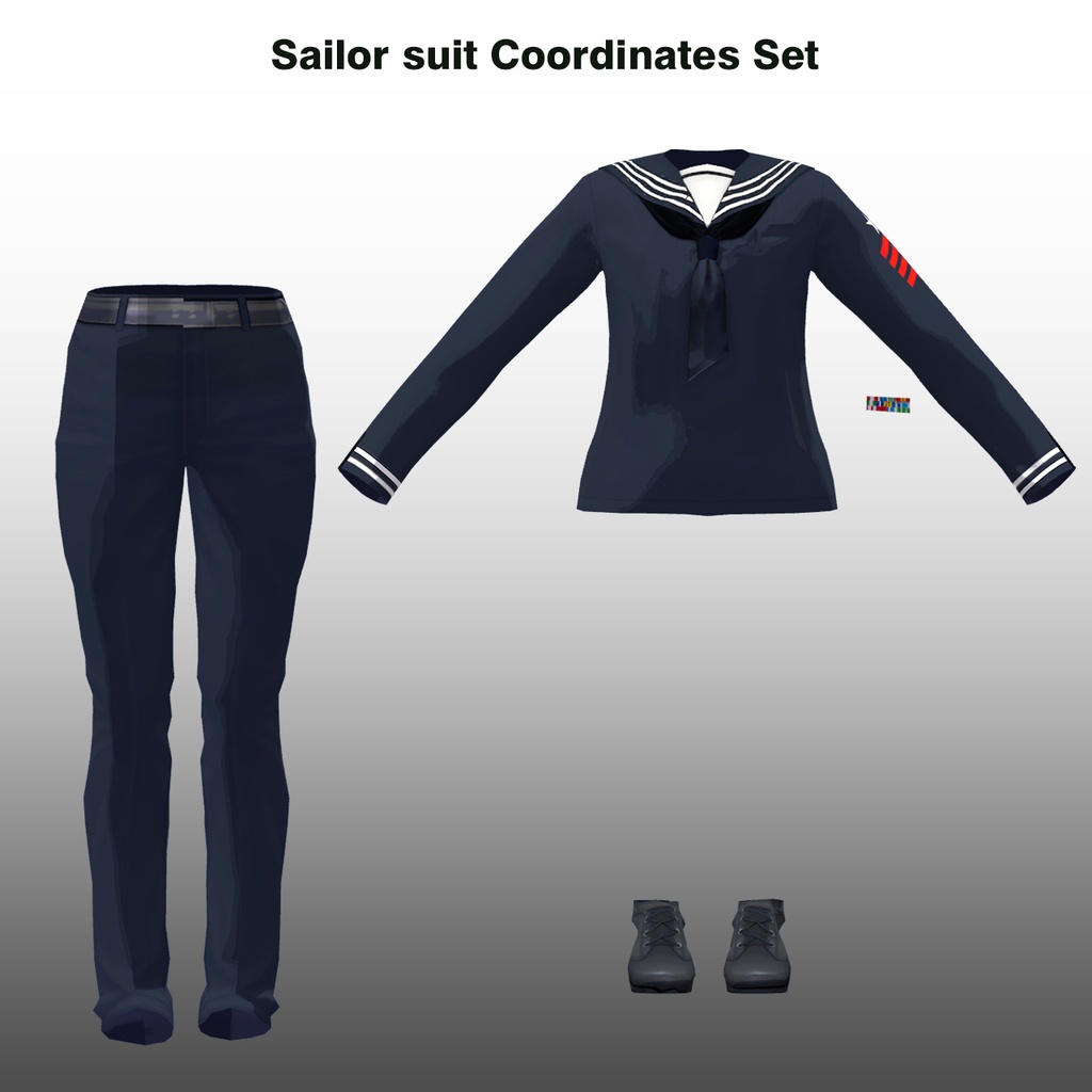 【23アバター対応】海軍セーラー服