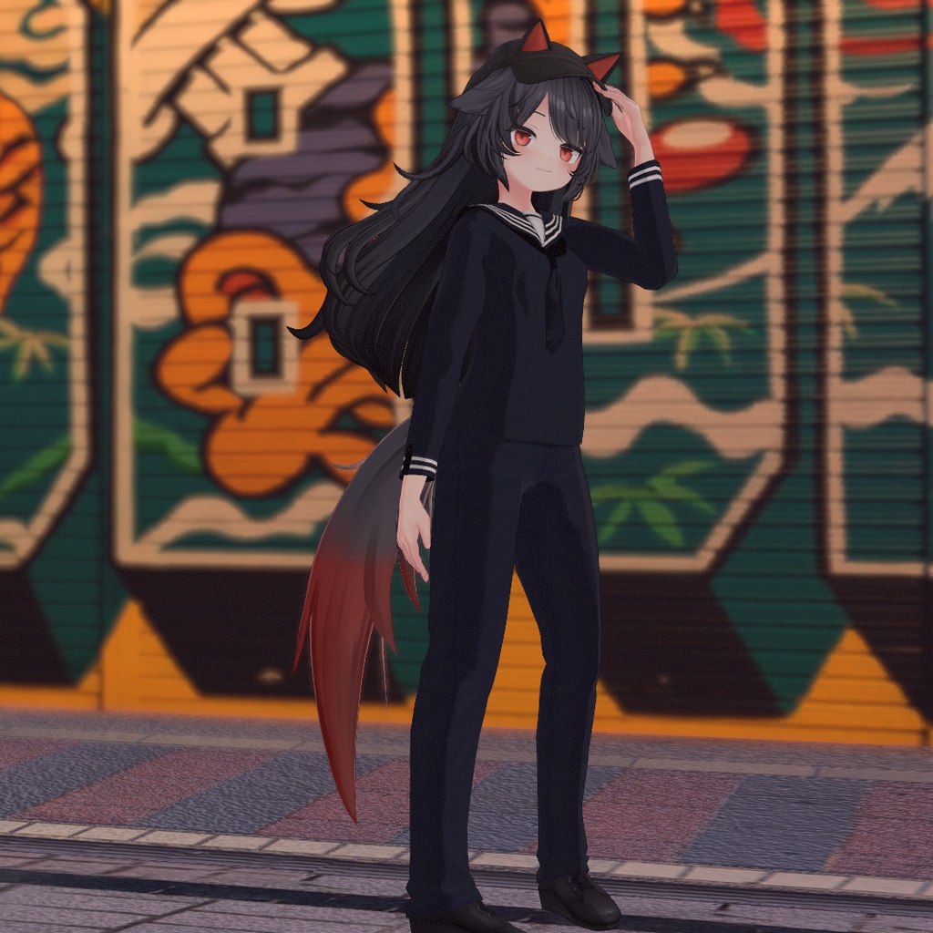 【23アバター対応】海軍セーラー服