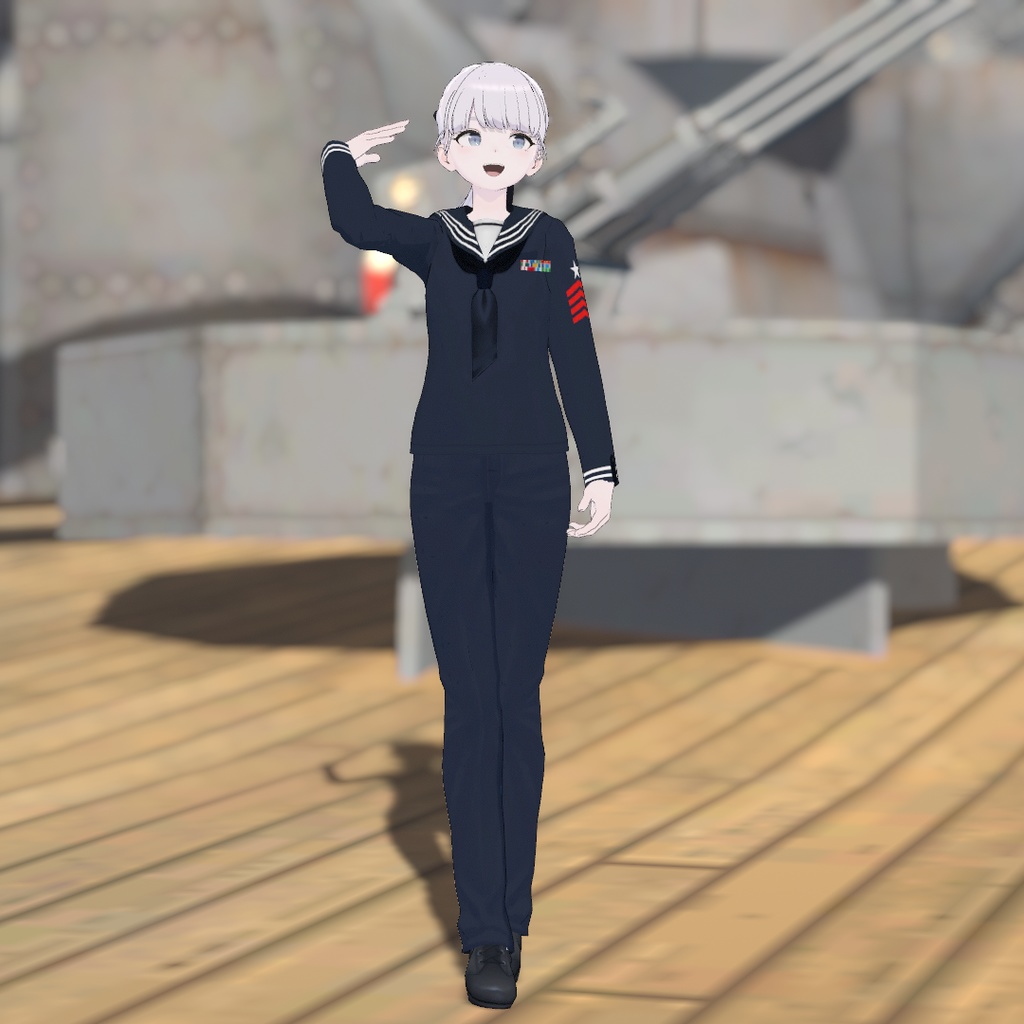 【23アバター対応】海軍セーラー服