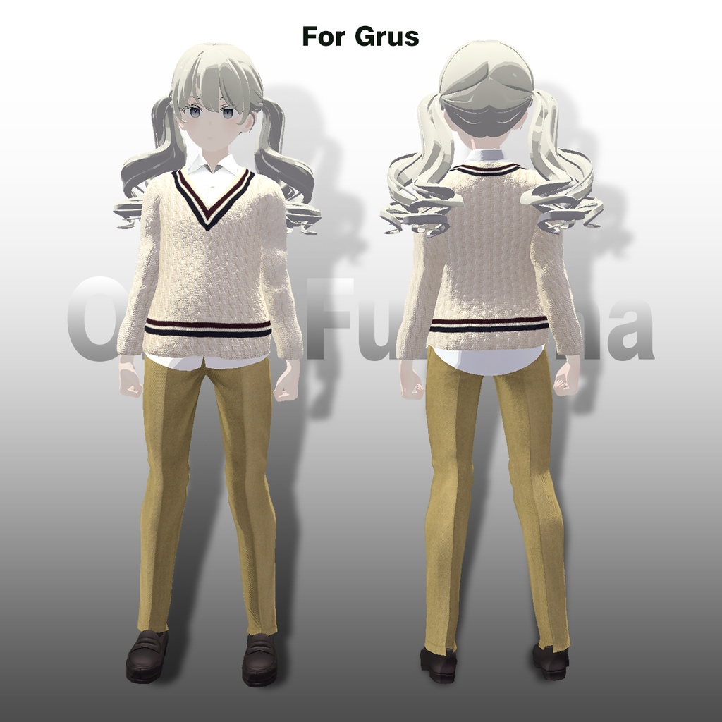 【桔梗・薄荷・Grus・Lapwing 対応】クリケットセーター