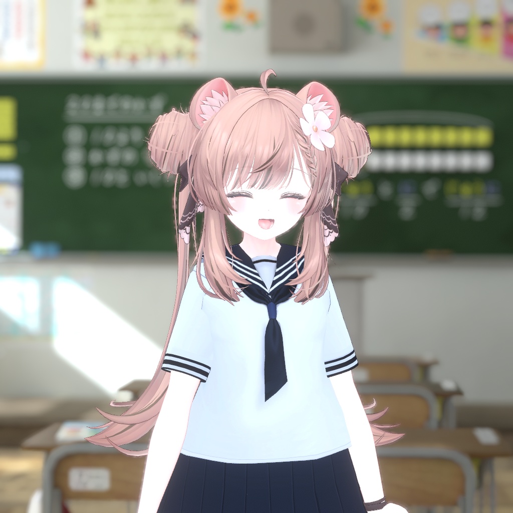 【25アバター対応】スクールセーラー服