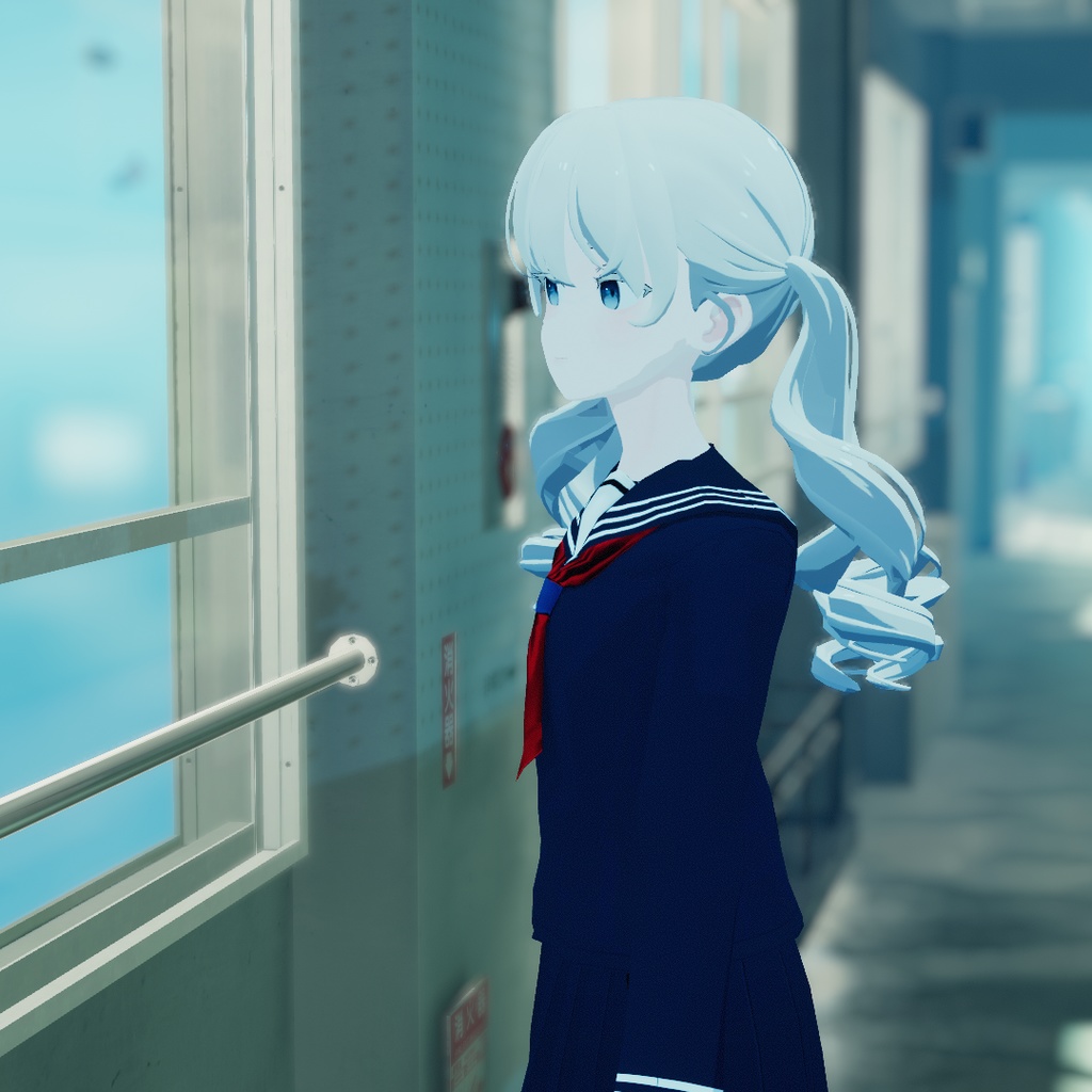 【25アバター対応】スクールセーラー服