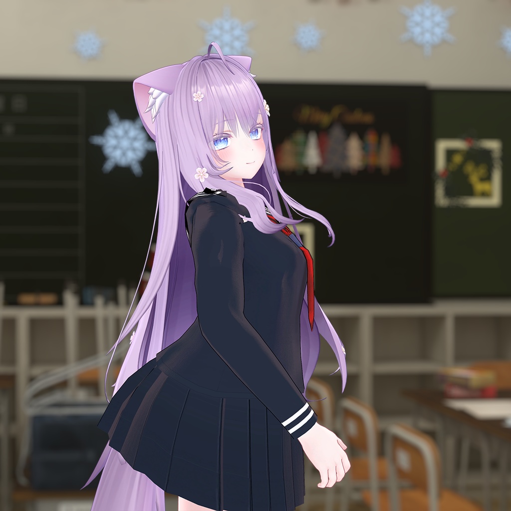 【25アバター対応】スクールセーラー服