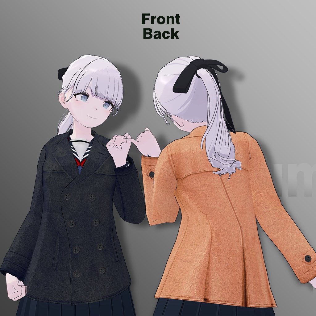 【13アバター対応】Pコート