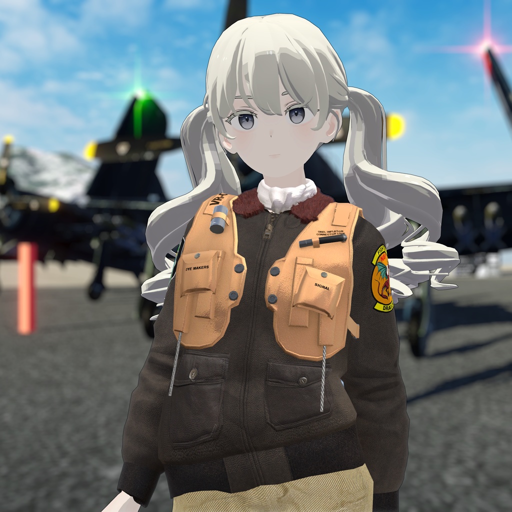 【24アバター対応】米海軍レザーフライトジャケットセット