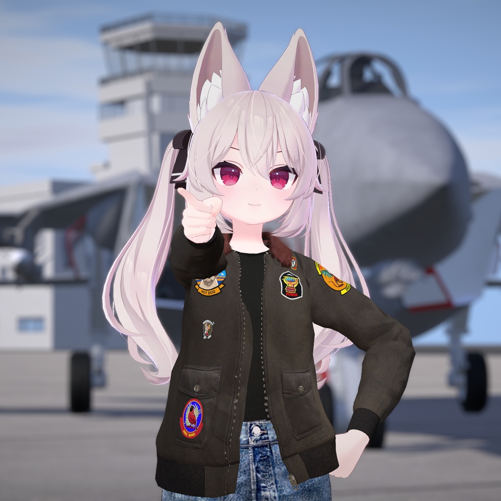 【24アバター対応】米海軍レザーフライトジャケットセット