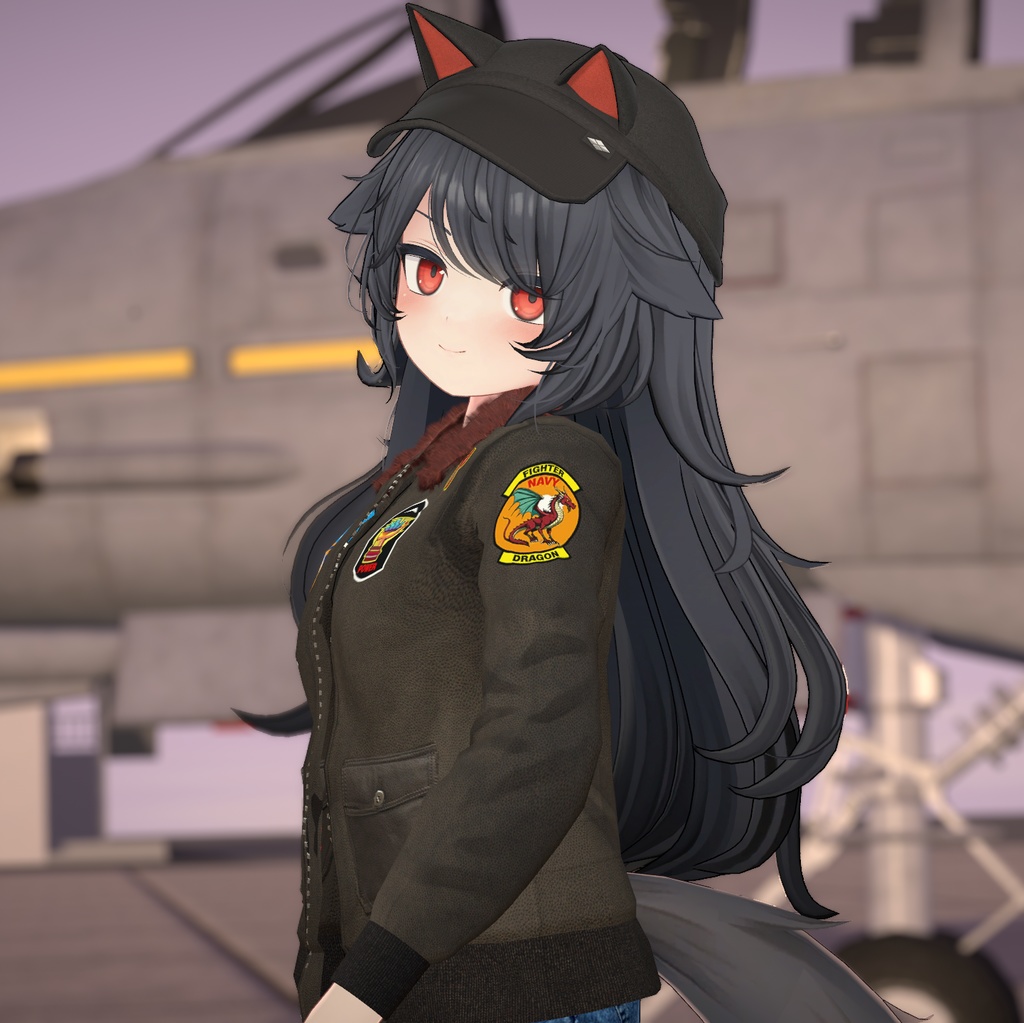 【24アバター対応】米海軍レザーフライトジャケットセット