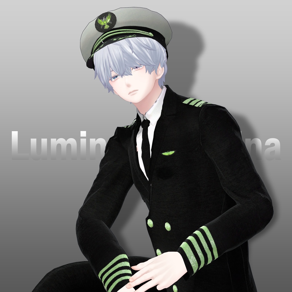 【23アバター対応】エアライン・海軍士官ユニフォーム