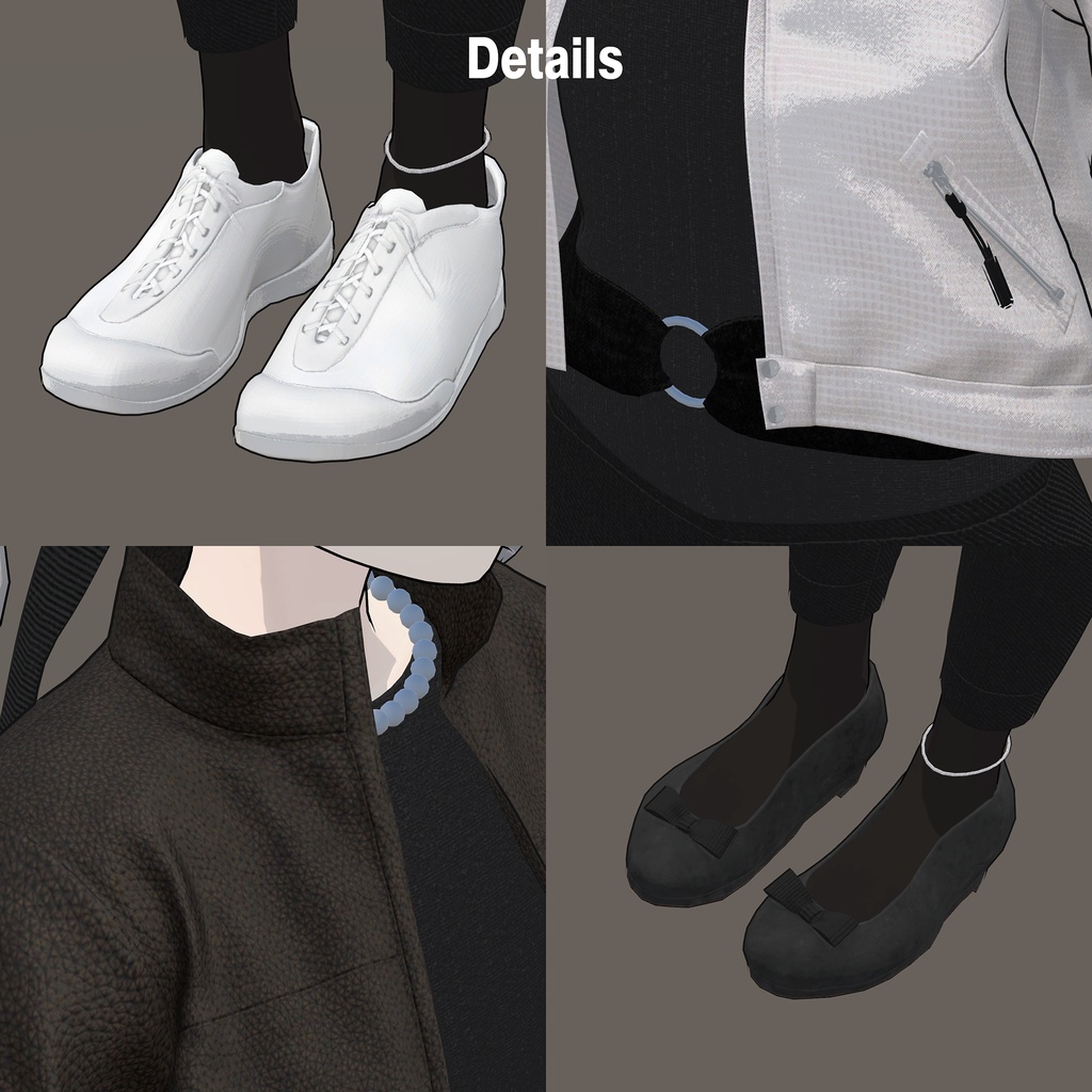 【18アバター対応】サブリナパンツスタイル