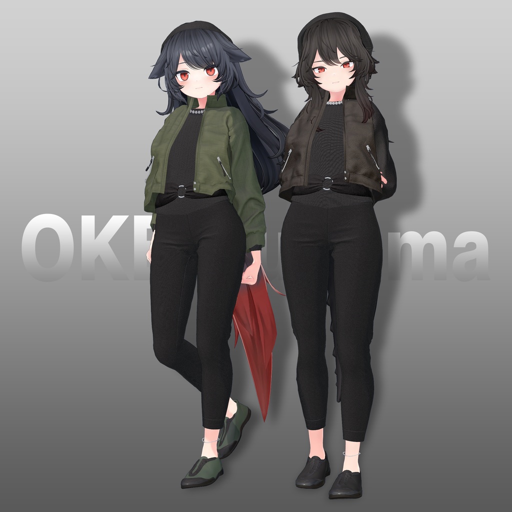 【18アバター対応】サブリナパンツスタイル