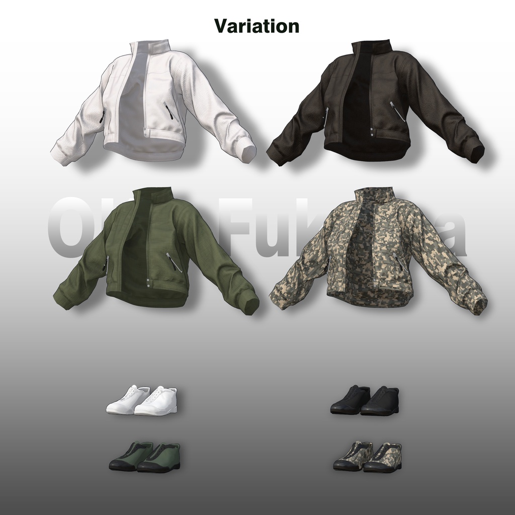 【18アバター対応】サブリナパンツスタイル