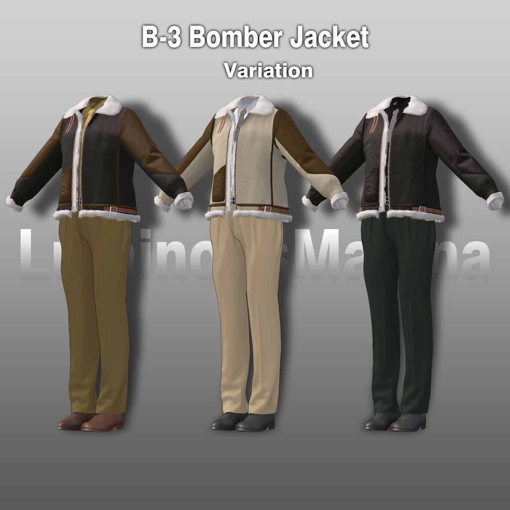 【11アバター対応】B-3 ボマージャケットセット