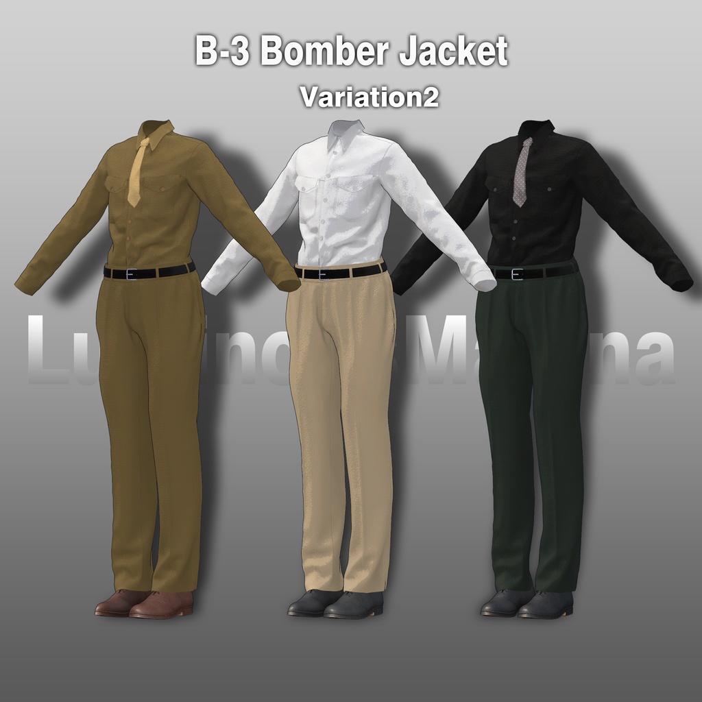 【11アバター対応】B-3 ボマージャケットセット