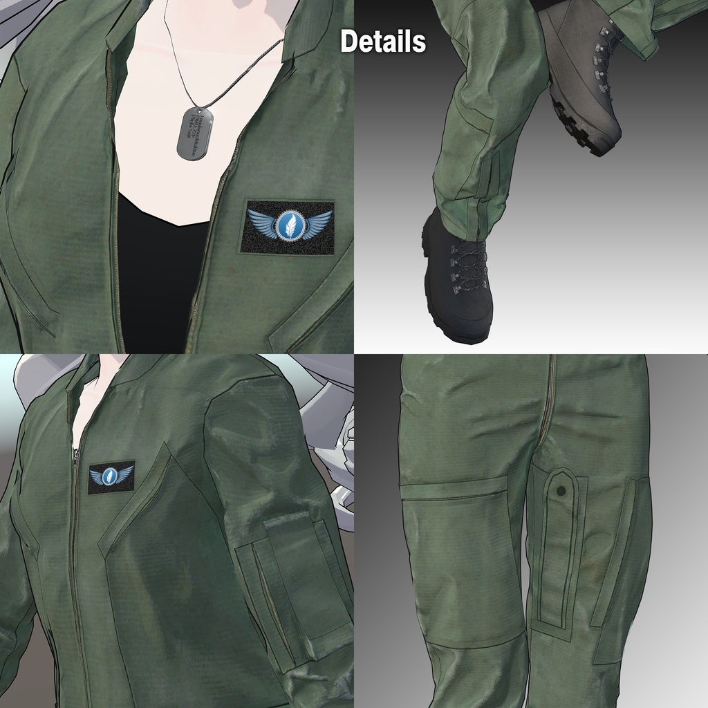 【14アバター対応】CWU-27P フライトスーツ