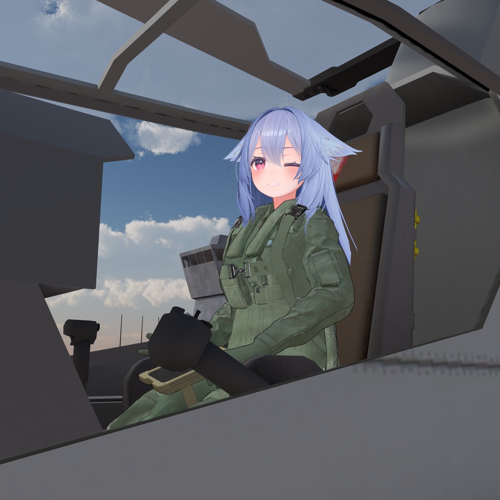 【12アバター対応】本格的パイロット装備セット