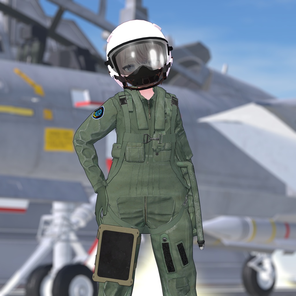 米海軍　戦闘機パイロット装備セット GALLERY/AIR FORCE PILOT