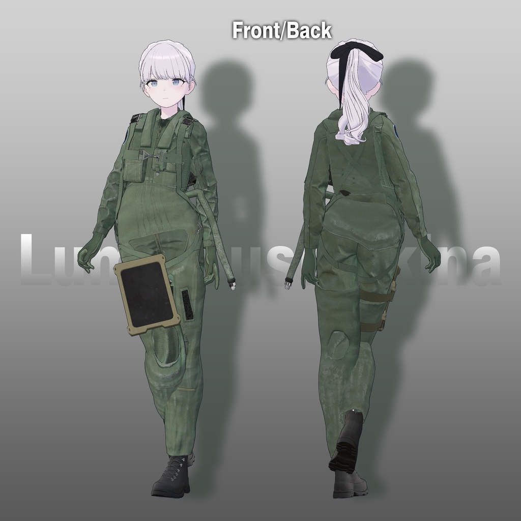 【12アバター対応】本格的パイロット装備セット