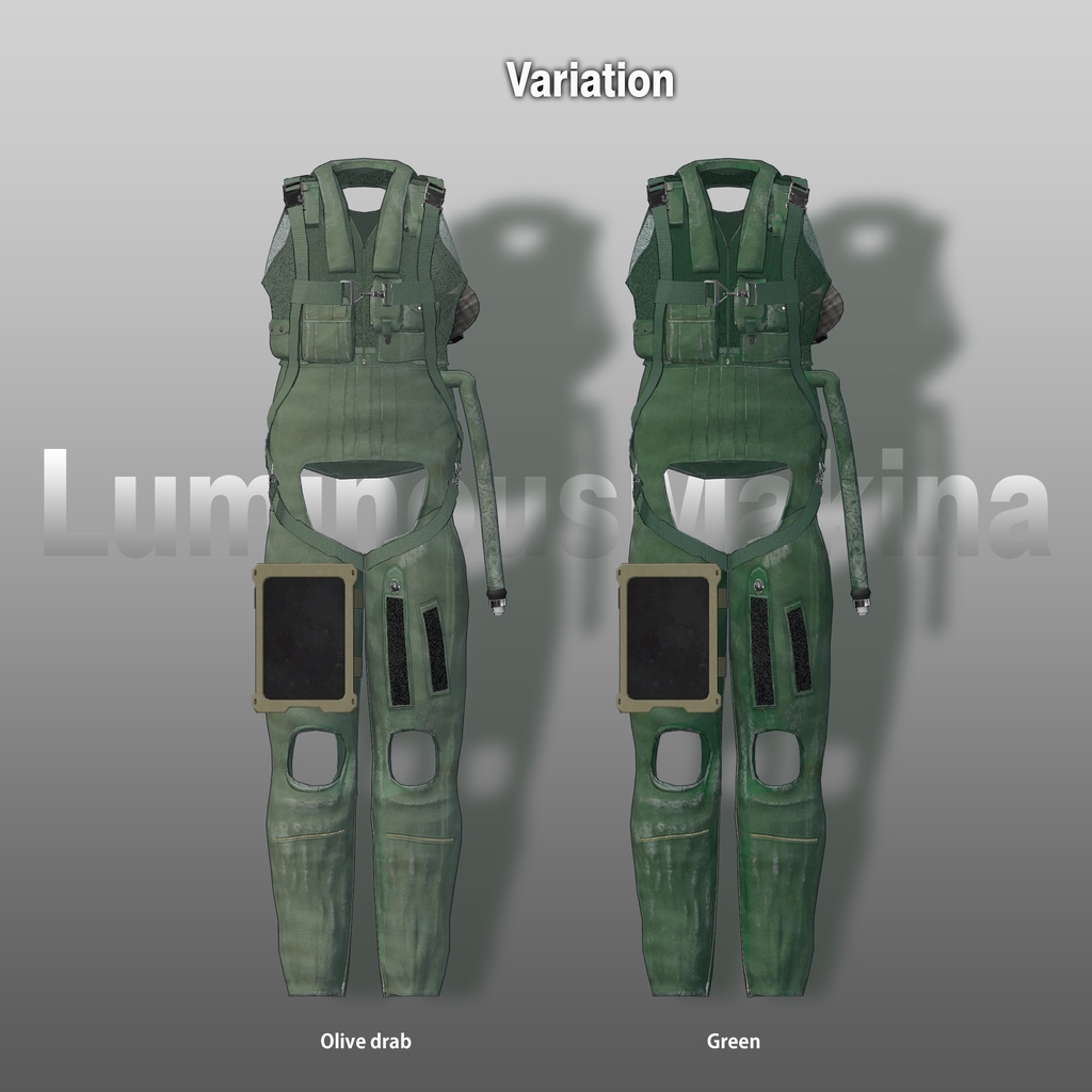 【12アバター対応】本格的パイロット装備セット