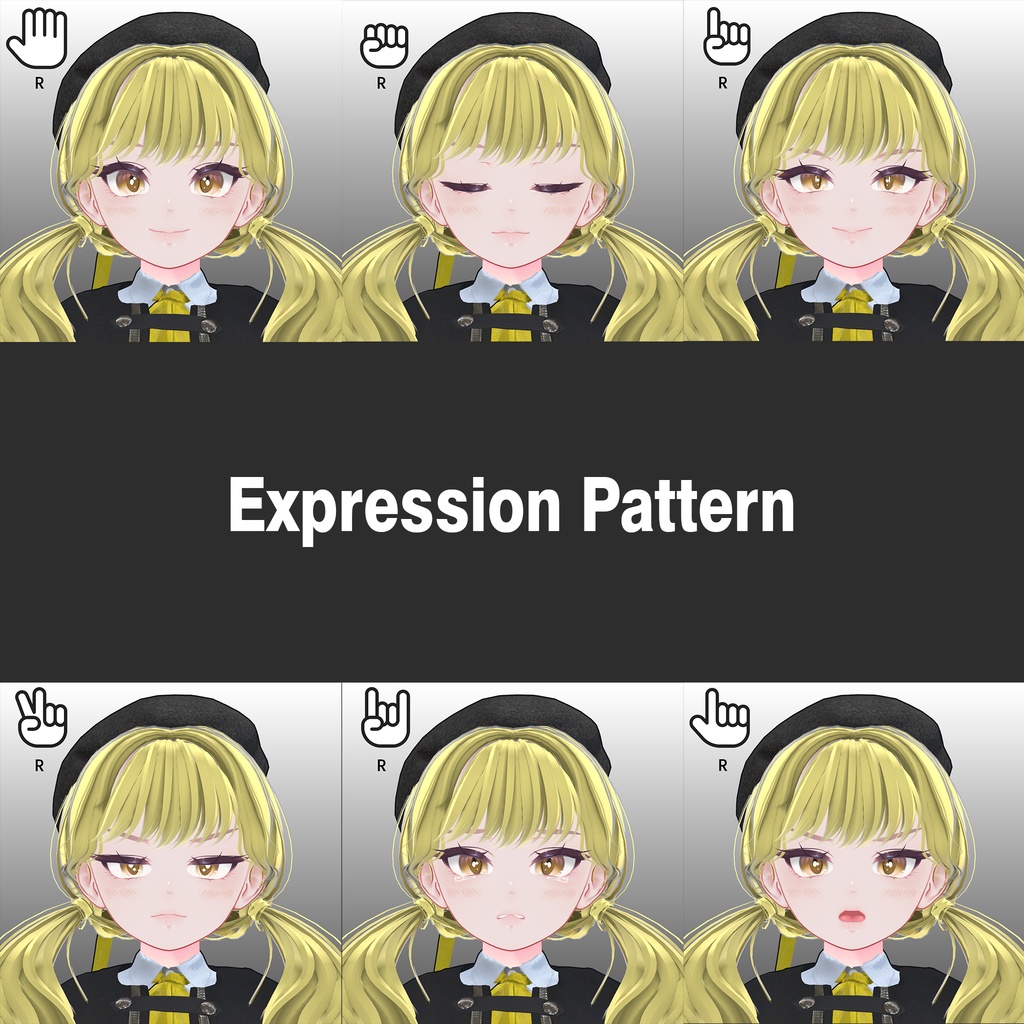 オリジナル3Dモデル「リリエネ Lilliene」