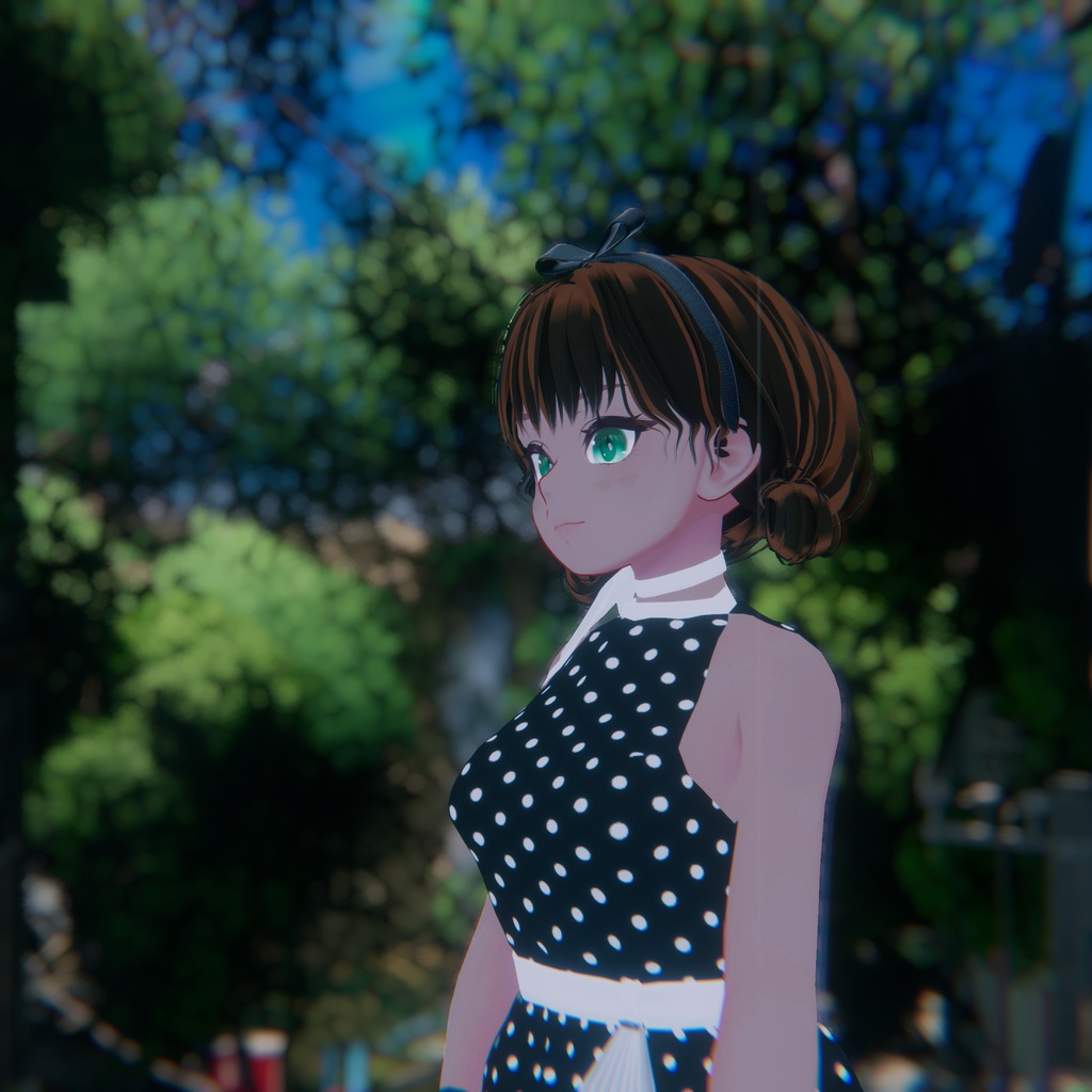 オリジナル3Dモデル「リリエネ Lilliene」