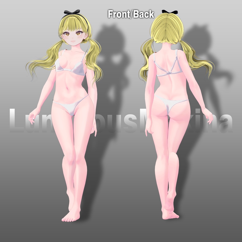 オリジナル3Dモデル「リリエネ Lilliene」