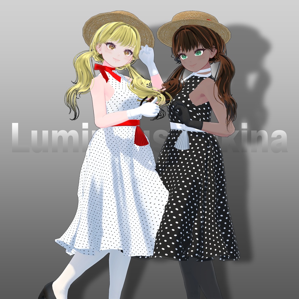 オリジナル3Dモデル「リリエネ Lilliene」