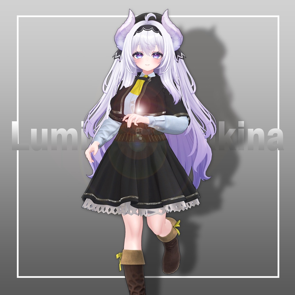 【10アバター対応】魔法少女のドレス