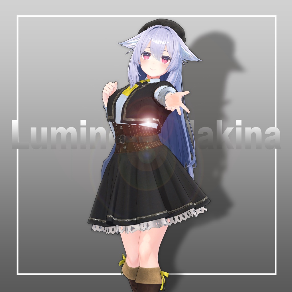 【10アバター対応】魔法少女のドレス