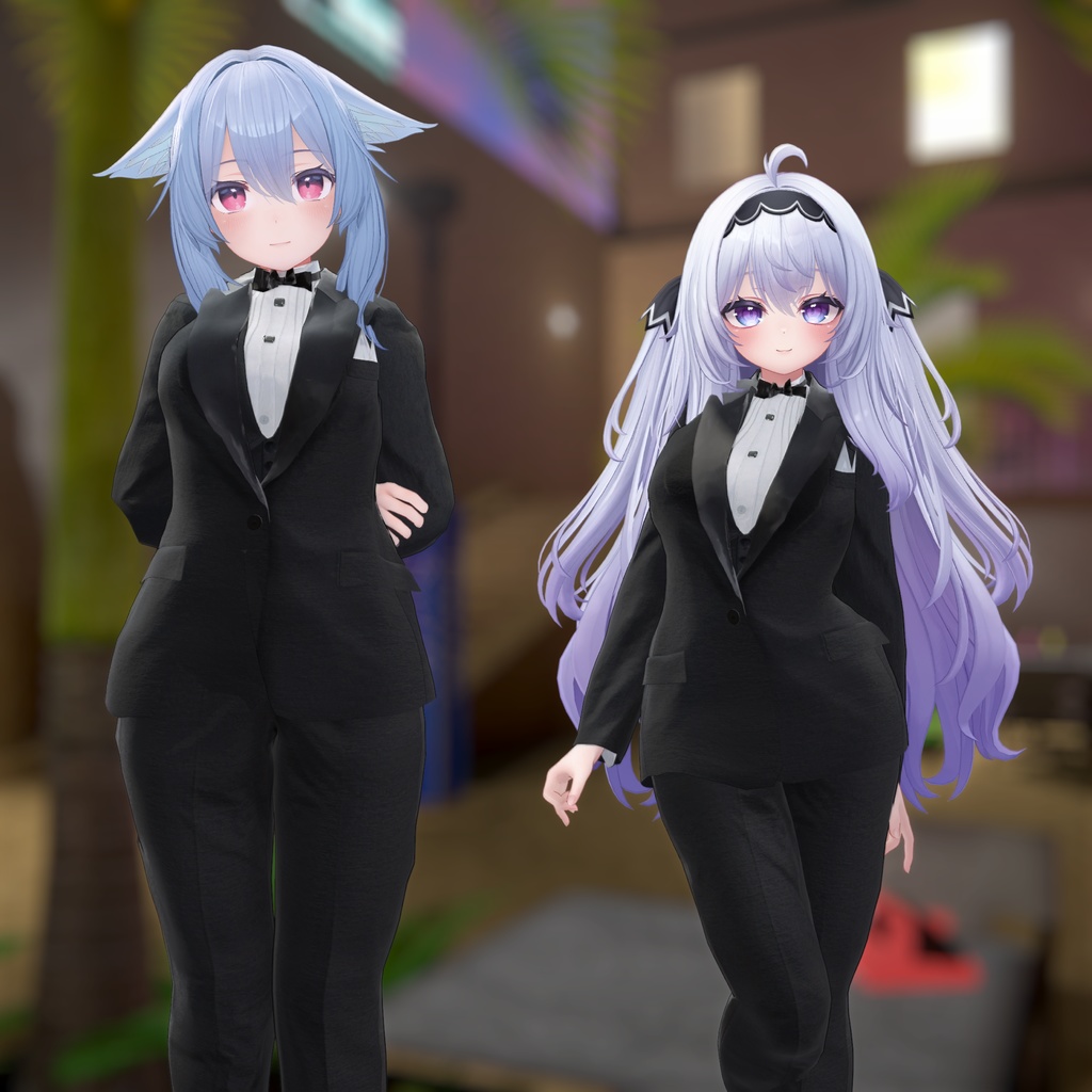 【12アバター対応】タキシード&メスジャケットセット